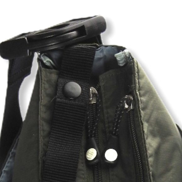 Columbia Cross Body Diaper Messenger Bag Green - Picture 12 of 16